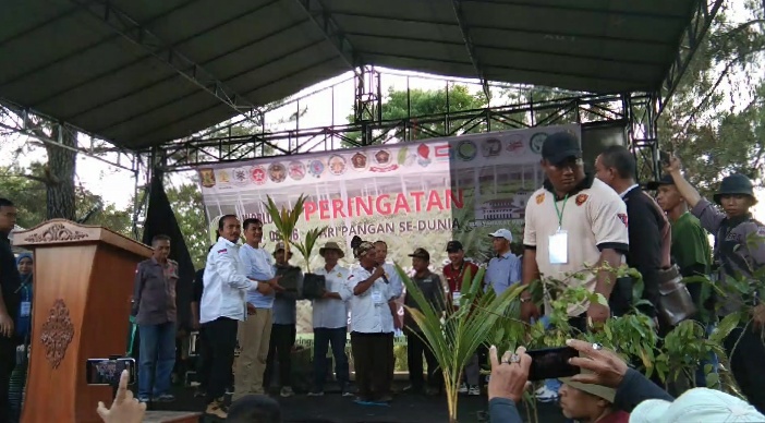 Peringati Hari Ketahanan Pangan Sedunia, Gema PS Jabar Banten Tanam 50 Ribu Pohon Produktif