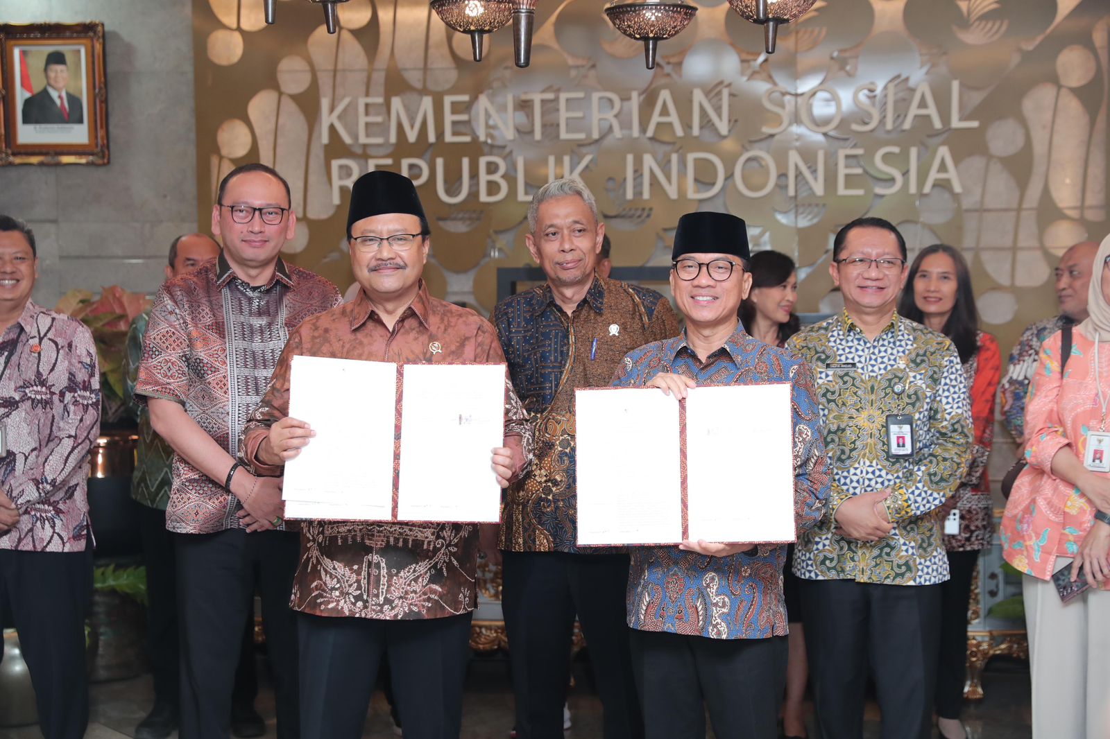 Kemendes dan Kemensos Sepakat dalam Penyelenggaraan Kesejahteraan Sosial di Desa