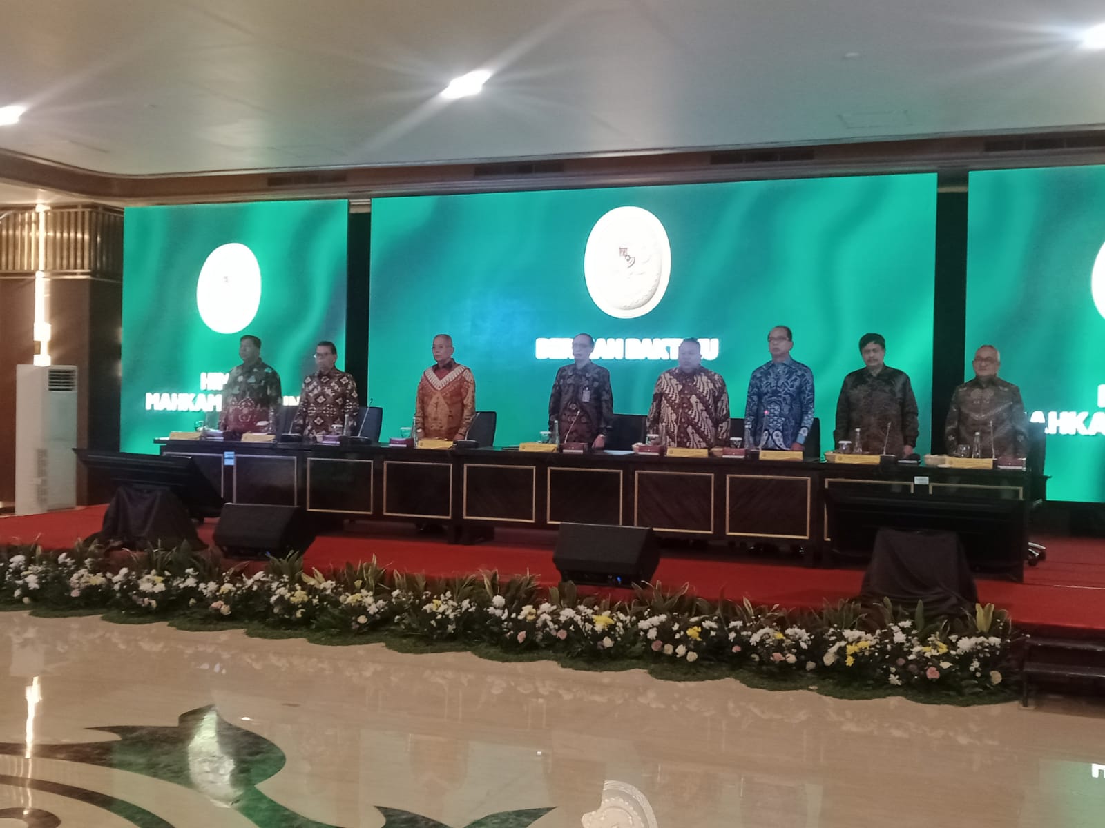 ketua M.A menyampaikan Refleksi Akhir Tahun M.A Tahun 2024