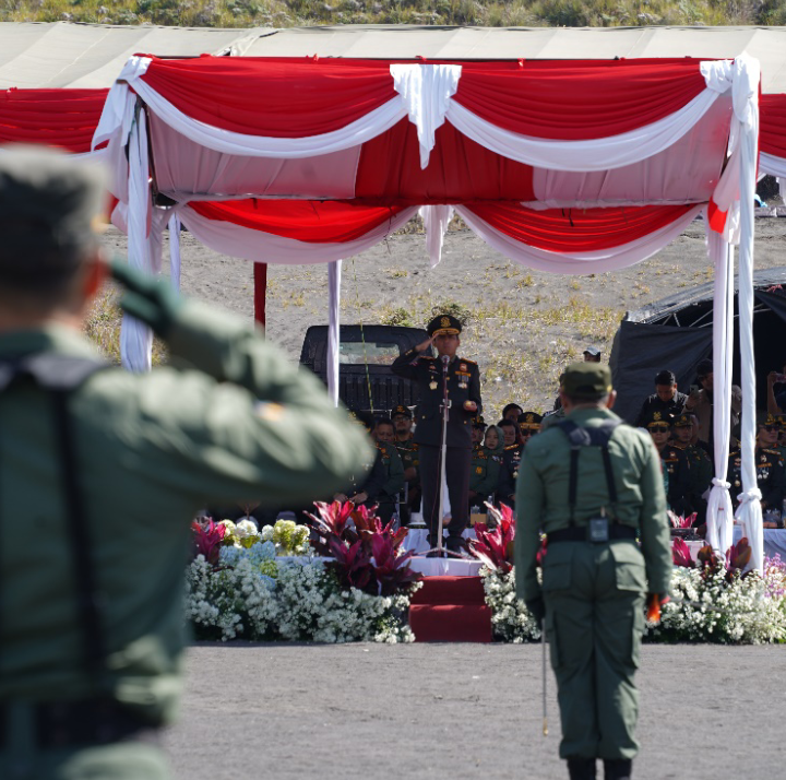 Upacara Peringatan HUT Ke-58 Polisi Kehutanan “Bhakti Wirwana-Wana Wibawa”