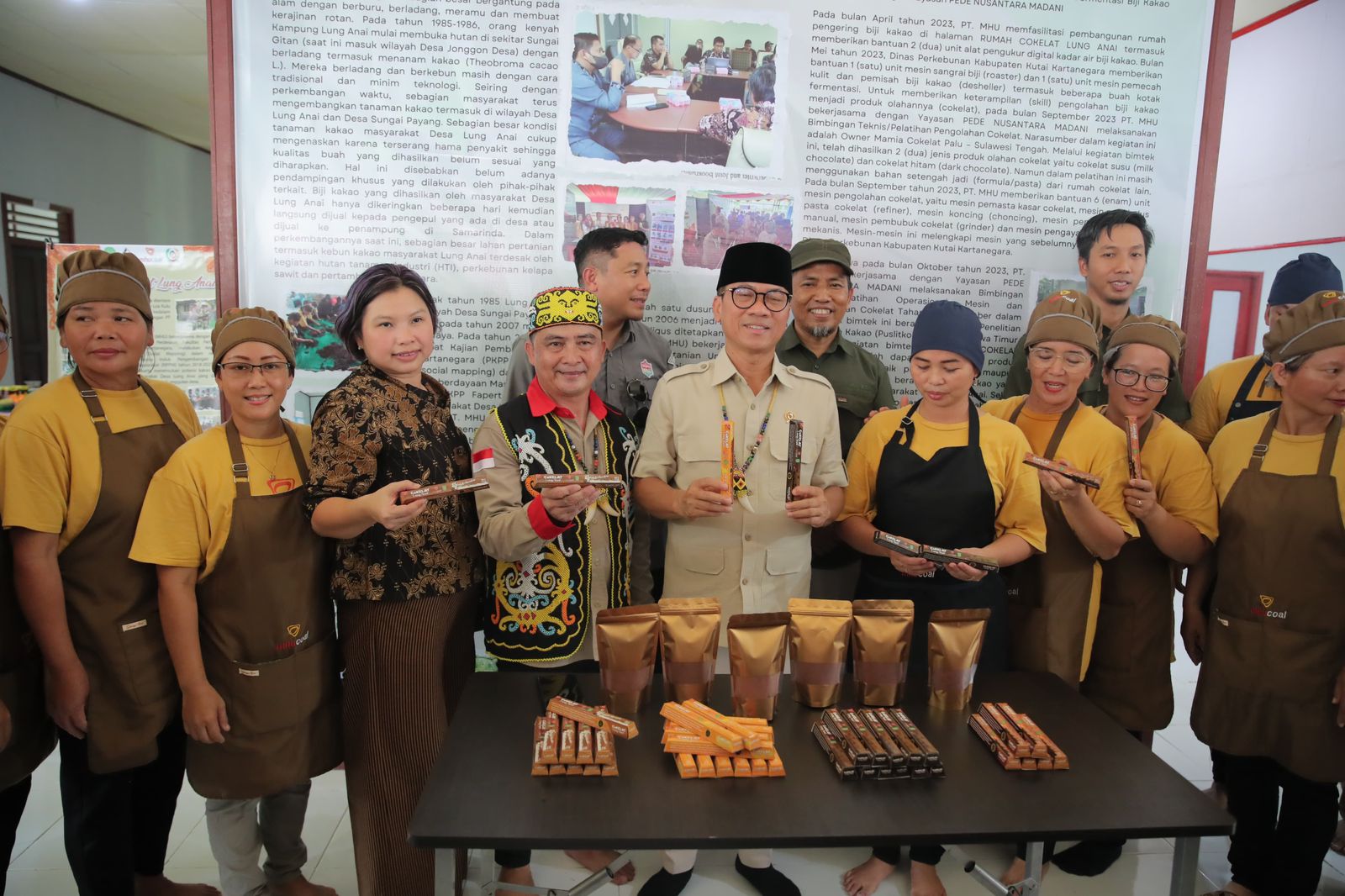 Mendes Yandri Kunjungi Desa Sukses Manfaatkan Potensi dan Kolaborasi di Kaltim