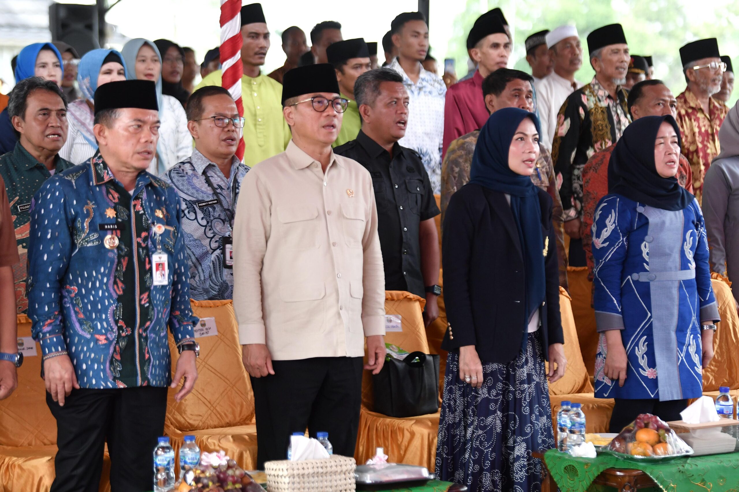 Mendes Yandri Ajak Kades Manfaatkan Lahan Tidur untuk Sukseskan Swasembada Pangan