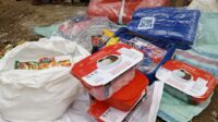 Dinas Sosial Kabupaten Sukabumi Salurkan Bantuan Logistik Pasca Musibah Longsor