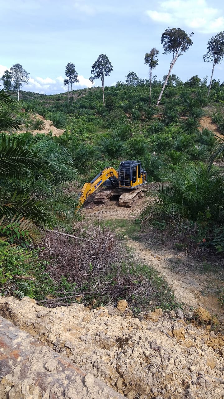 Tim Ditreskrimsus Polda Riau Beraksi, Eskavator di Kawasan Suaka Margasatwa Rimbang Baling dan Hutan Kampar Kiri Disembunyikan Pemiliknya