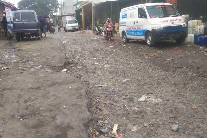 Jalan Lingkar Pasar Leuwiliang Akan Diperbaiki Tahun Ini Setelah Bertahun-Tahun Rusak