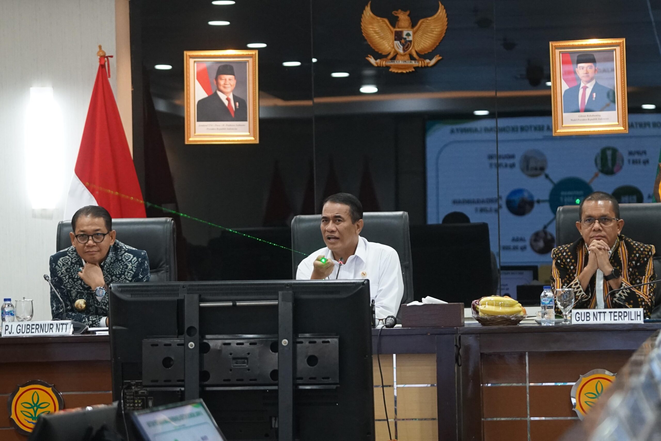 Mentan Amran Kumpulkan Forkopimda Provinsi NTT, Bahas Pembangunan Pertanian untuk Pengentasan Kemiskinan