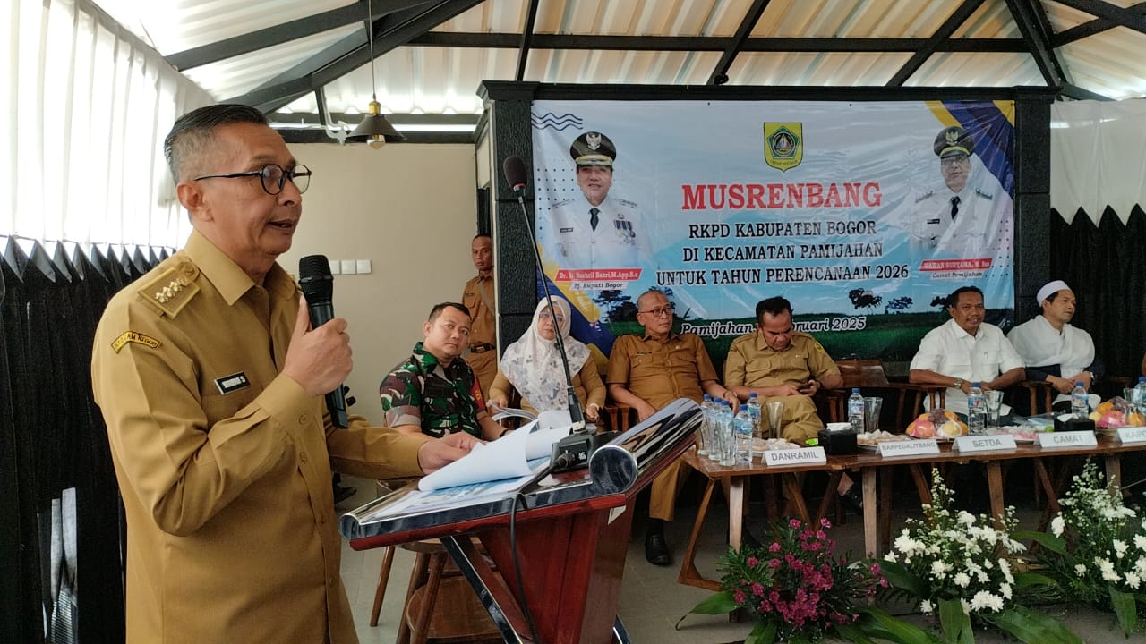 Musrenbang RKPD 2026 Kecamatan Pamijahan: Sinkronisasi Usulan Pembangunan untuk Kemajuan Daerah