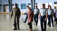 Irkoopsud II Dampingi Irjenau Terima Kunjungan Ketua BPK RI ke Lanud Hnd