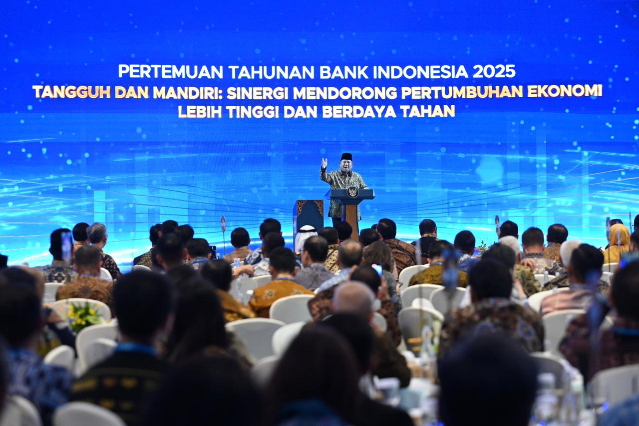 Menhan Hadiri Pertemuan Tahunan BI, Presiden: Negara Harus Hadir dan Berpihak pada Kelompok Rentan