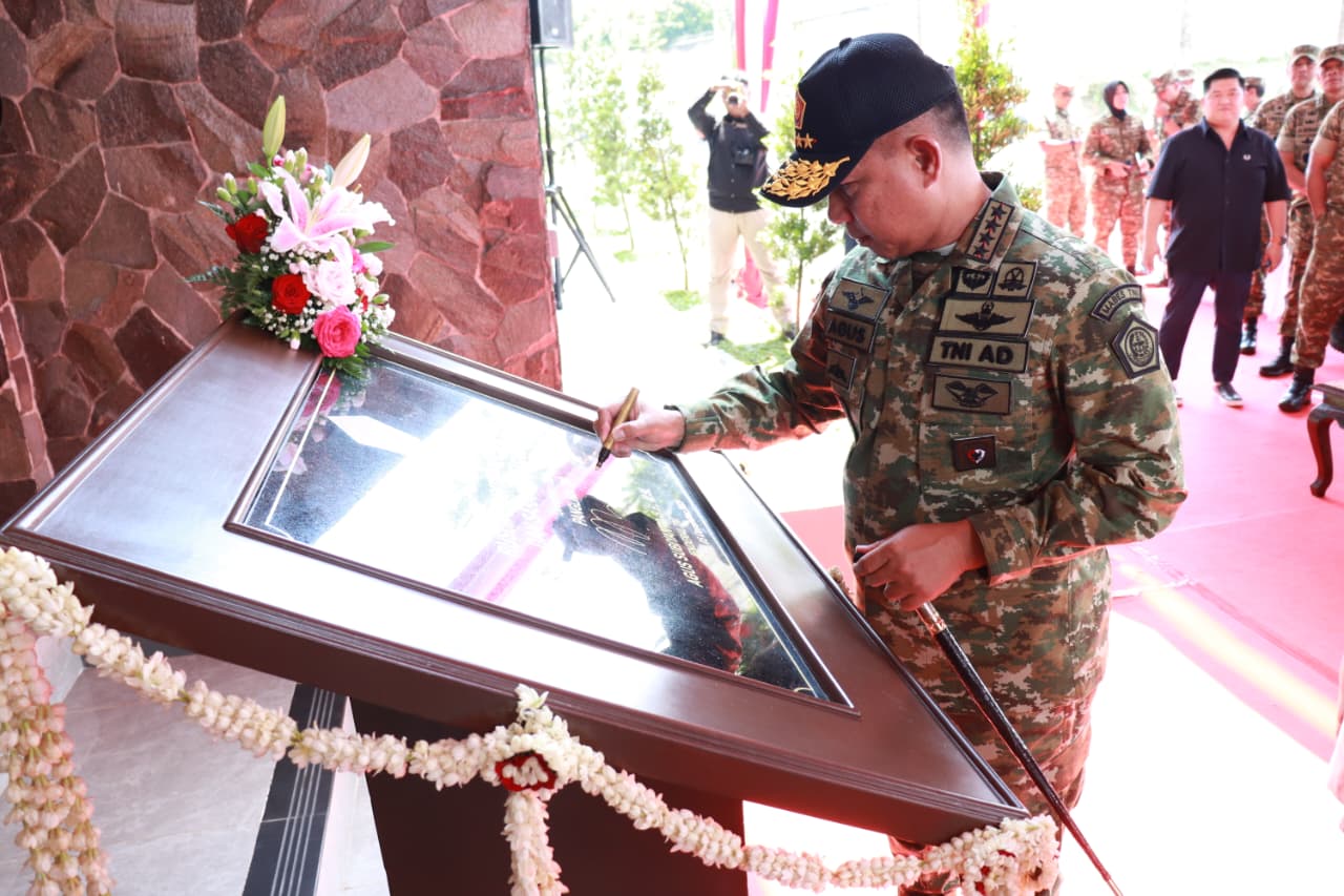 Panglima TNI Resmikan Hunian Modern Bagi Prajurit