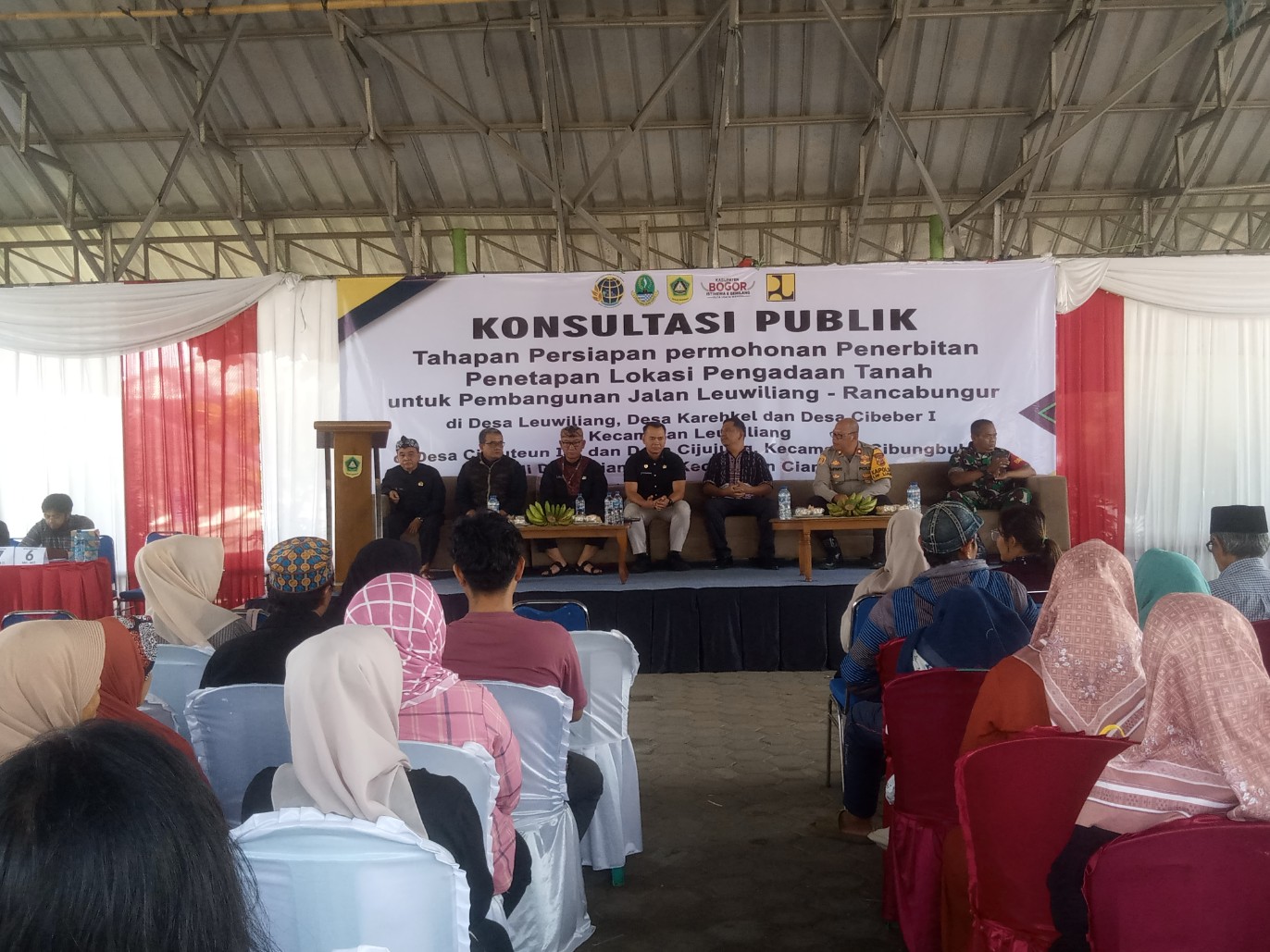 Tahapan Penlok Jalan Leuwiliang–Rancabungur Dimulai, Pemkab Bogor Undang 200 Warga Karehkel