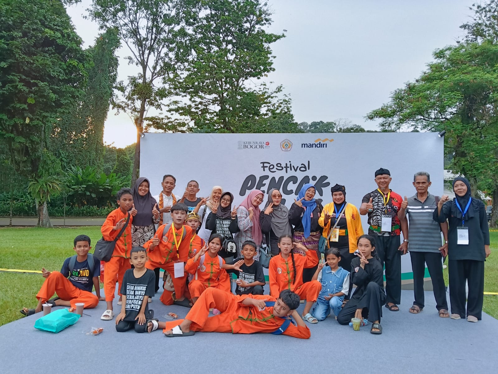 Paguron Silat Sera Jagalawang Catat Prestasi Mentereng di Kebun Raya Cup III 2025