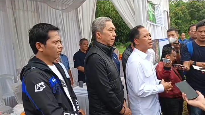 Menteri Lingkungan Hidup Tinjau Lokasi PSEL di TPA Galuga