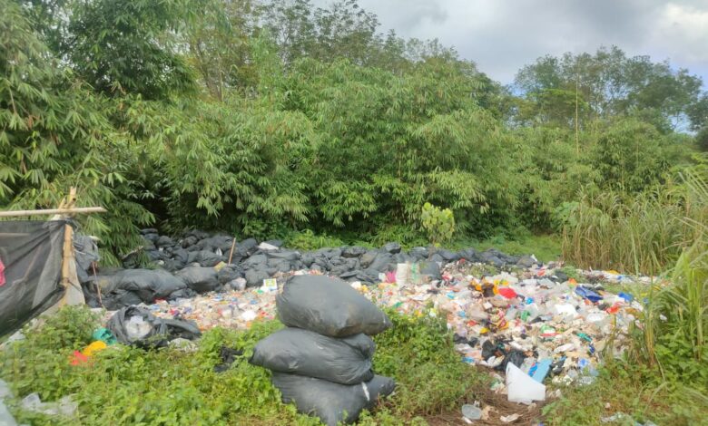 DLH Kabupaten Bogor Sidak TPA Ilegal di Rumpin, Sampah Diduga Kiriman dari Tangerang