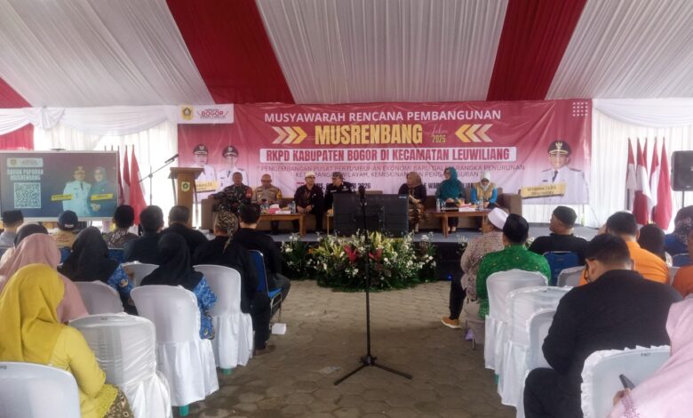 DPRD Absen, Musrenbang RKPD Kabupaten Bogor di Leuwiliang Tuai Sorotan