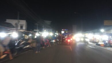 Pasar Leuwiliang Sering Terjadi Kemacetan di Malam Hari, Camat Leuwiliang Siapkan Solusi Penataan Pedagang Tumpah