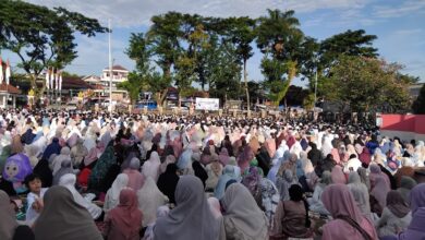 Muhammadiyah Leuwiliang Gelar Shalat Idul Fitri 1447 H di Alun-Alun Kecamatan