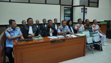Sidang Perdana Kasus Dugaan Korupsi Satelit Navayo Digelar di Pengadilan Militer Tinggi II Jakarta Sidang Perdana Kasus Dugaan Korupsi Satelit Navayo Digelar di Pengadilan Militer Tinggi II Jakarta