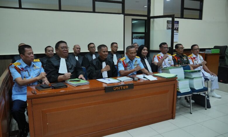 Sidang Perdana Kasus Dugaan Korupsi Satelit Navayo Digelar di Pengadilan Militer Tinggi II Jakarta
