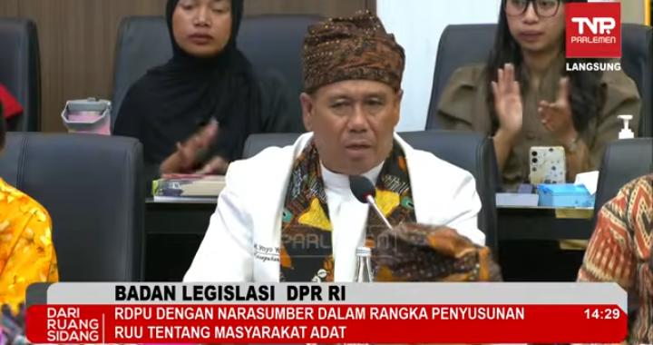 Masyarakat Adat Tekan DPR Segera Sahkan RUU, Sistem Pangan Tradisional Jadi Sorotan