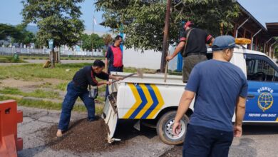 Jalan Lingkar Terminal Leuwiliang Rusak, PUPR dan Dishub Saling Tunjuk Soal Kewenangan