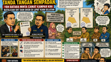 YBH Batara Ajukan Keberatan Resmi atas Penerbitan SKT dan SKGR di Kampar, Dugaan Cacat Prosedur Mengemuka