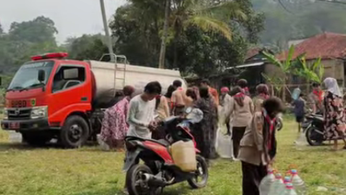 Kekeringan Semakin Meluas di Leuwiliang, Lima Desa Mulai Terdampak Krisis Air Bersih