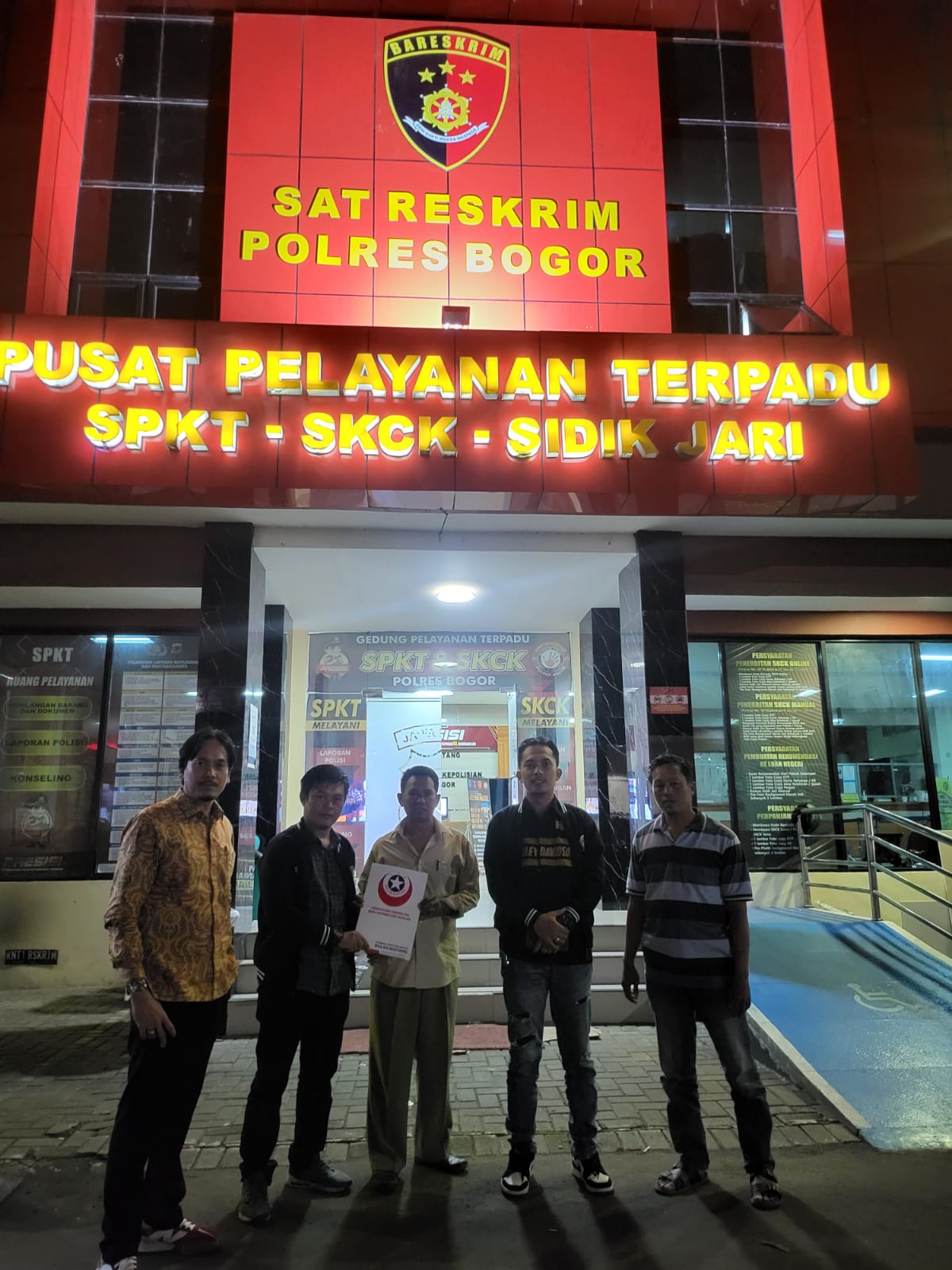 KORBAN LAPOR POLRES BOGOR