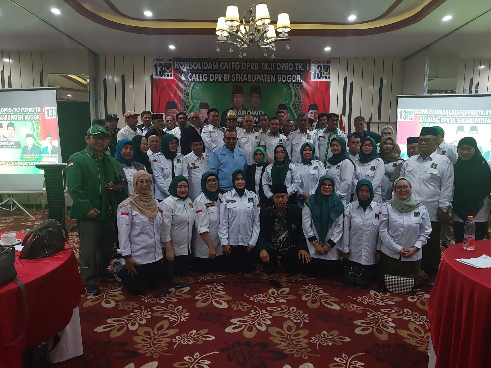 DPC Partai Bulan Bintang Bogor Gelar Konsolidasi bersama Caleg untuk pemenangan DPRD , DPR RI dan Presiden konsulidasi caleg1