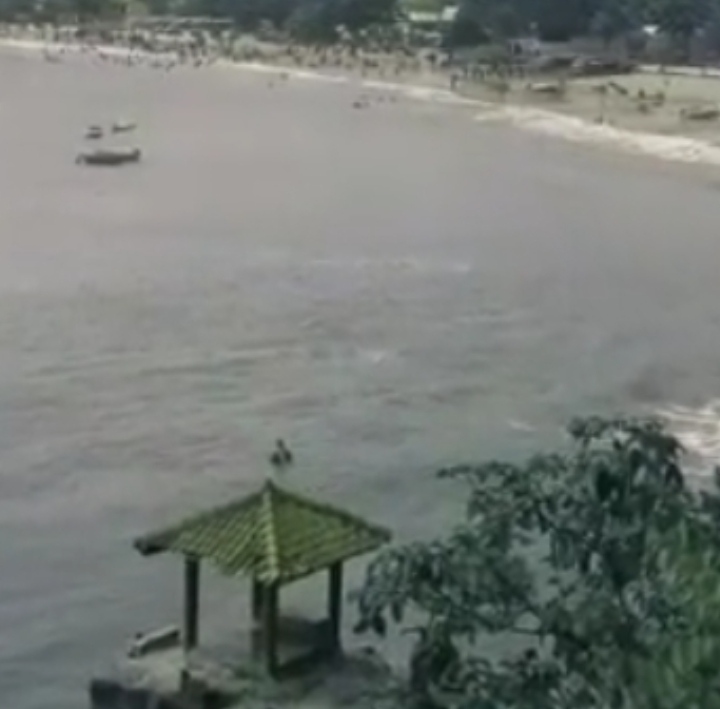 Diisukan Gempa Tsunami , Objek Wisata Pantai Sepi Pengunjung IMG 20200101 WA0034