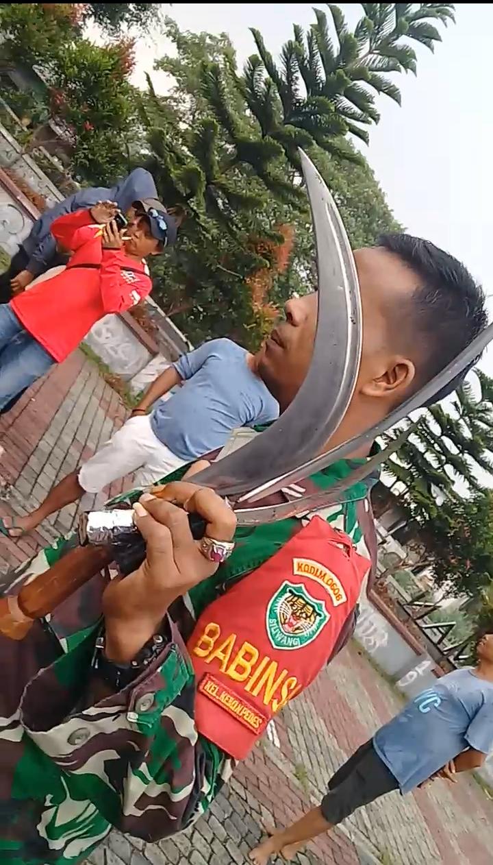 gaambara tiga clurit