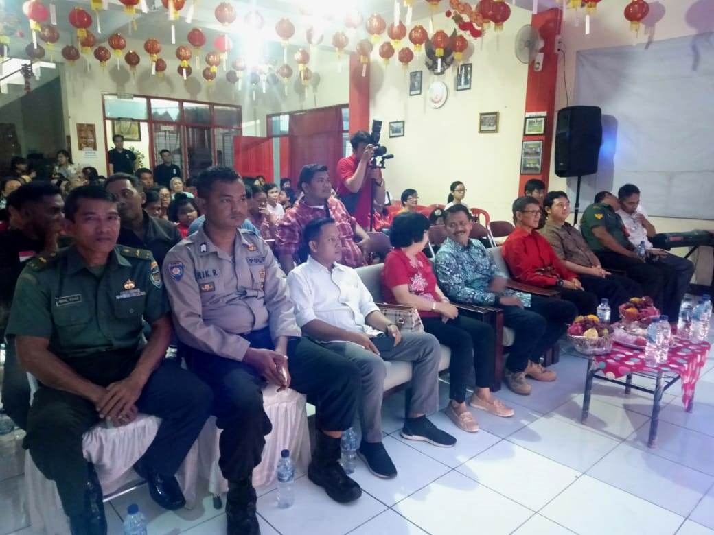Perayaan Gong Xi Fa Cay Di Bogor Tengah Berjalan Khidmat. gongsipacai muspika