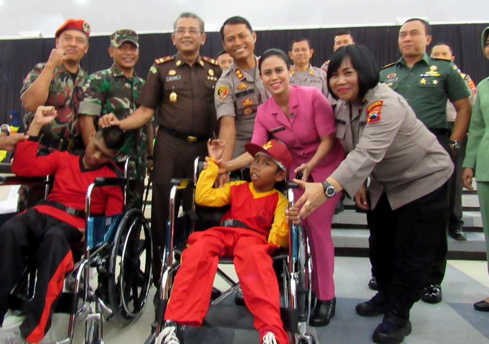 kapolres dan difabel