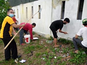 Sambut HUT RI Ke-75 Muspika Bogor Selatan Gandeng Mupikel Empang Bersihkan Taman Makam Pahlawan Dreded IMG 20200814 WA0043