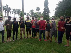 Sambut HUT RI Ke-75 Muspika Bogor Selatan Gandeng Mupikel Empang Bersihkan Taman Makam Pahlawan Dreded IMG 20200814 WA0044 1