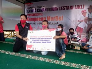 Launching Perdana Yayasan Jendela Kemanusiaan Lestari di Kota Bogor Berjalan Sukses, "Walikota" Tinjau Area IMG 20200816 WA0111