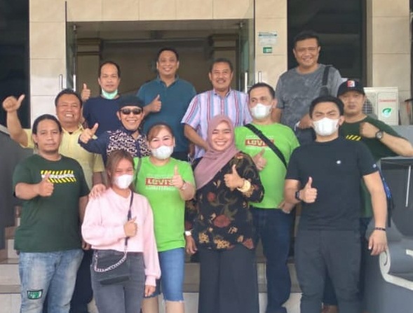 Kunker dan Survei ke-3 Pemantapan LegaL PP"AJIB" bersinergi di Surabaya Jatim Ketua Fokan, Dir RTS dan KPO dan Ketua DPD PUSKOMINFO INDONESIA Kolaborasi 3b7bae8cf532