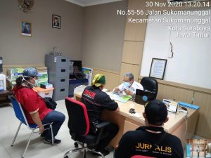 Kunjungan ketua DPD Puskominfo Indonesia Jawa Timur ke BNNP PROV JATIM. WhatsApp Image 2020 12 01 at 13.06.20