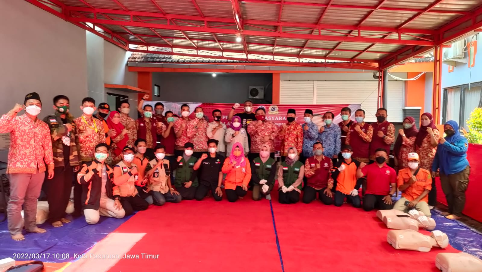 PPNI, Hipgabi,SRPB Kota Pasuruan Gelar Pelatihan BHD Dan Donor Darah IMG 20220317 WA0036