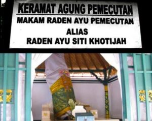 makam putri bali raden ayu siti khotijah