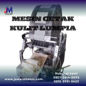 Mesin Cetak Kulit Lumpia