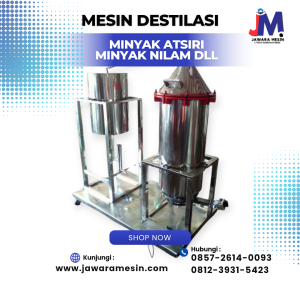 Mesin Destilasi Minyak Nilam & Minyak Atsiri
