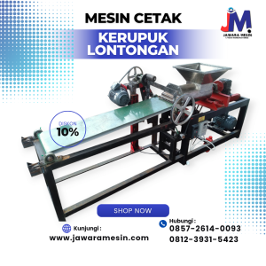 MESIN CETAK KERUPUK LONTONGAN