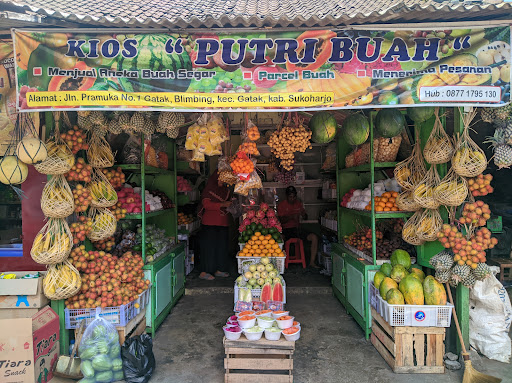 Kios Putri Buah: Buah Segar dan Nikmat di Pusat Perbelanjaan