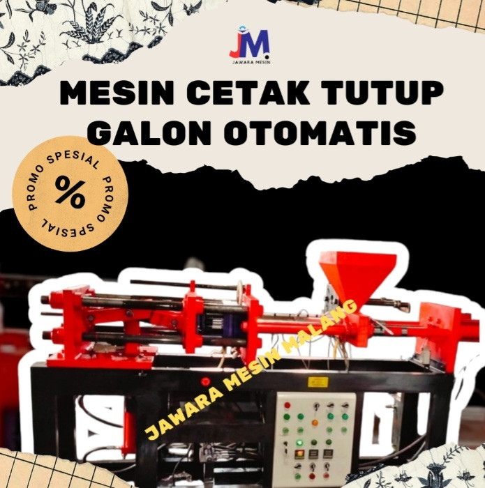 Mesin Cetak Tutup Galon Otomatis