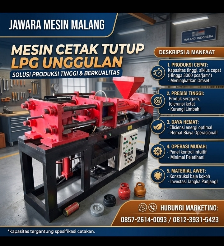 MESIN CETAK TUTUP LPG