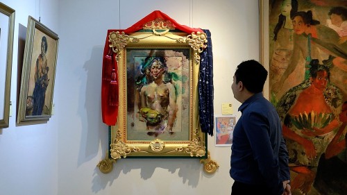 Art Review: Ni Bawang II, Karya Langka Antonio Blanco Dengan Media Oil On Canvas | GLOBAL AUCTION