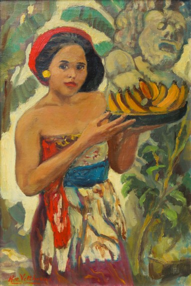 Woman With Banana | GLOBAL AUCTION