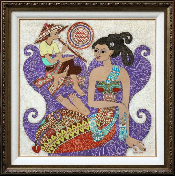 The Girl And Flute Player | GLOBAL AUCTION