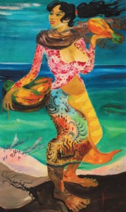 Hendra Gunawan - Papaya Seller (penjual Pepaya)